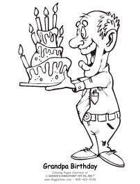 birthday coloring pages giggletimetoyscom