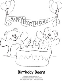 Birthday Bears