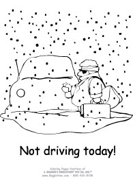 Not Driving Today!