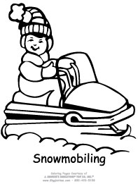 Snowmobiling