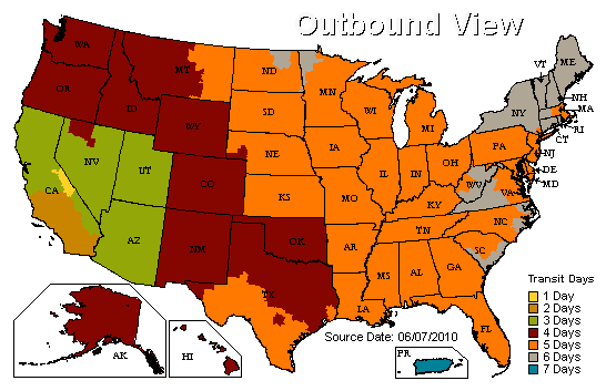 U.S. Ground Map