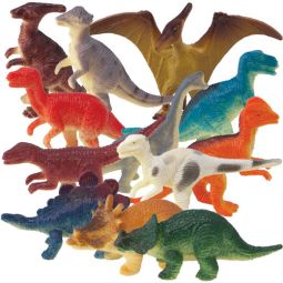 Dinosaur Toys Realistic,FUNNISM 17-pack 9" Educational Toy Dinosaur Figures with 