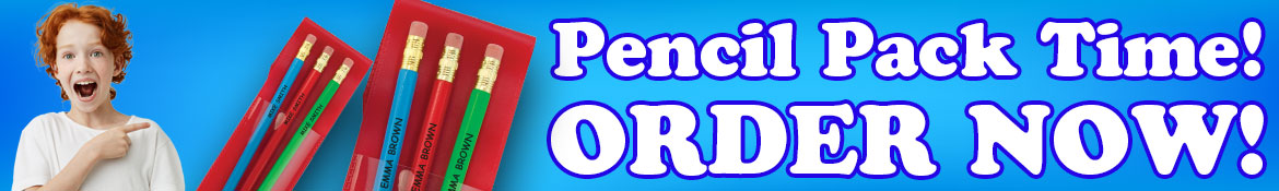 It's Pencil Pack Time!