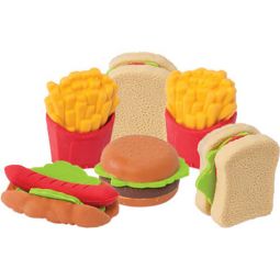 Snack Time Erasers
