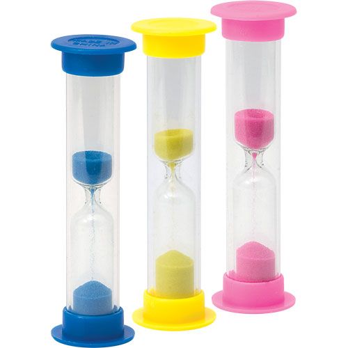 2 min or 3 min Sand Timers 10 Pack 