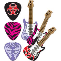 Rock Star Eraser Set