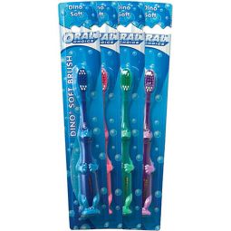 Oral Choice® Childrens Dino® Soft Toothbrush