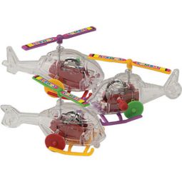 Wind Up Helicopter