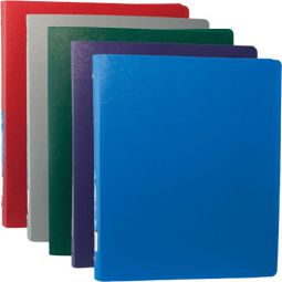 1" Matte 3-Ring Binder with Pocket