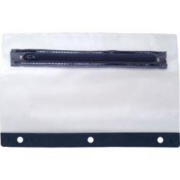 Blue 3 Ring Pencil Pouch