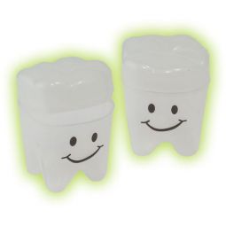 Glow in the Dark Tooth Holder with Smile