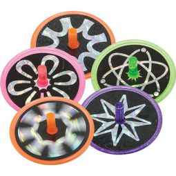 Holographic Laser Spin Top - Party Pack