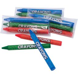 Medium Crayons - 3 Pack in Cello Bag