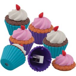 Cupcake Eraser and Pencil Sharpener