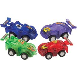 Translucent Pull Back Race Cars