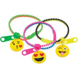 Funny Faces Zipper Bracelet