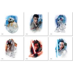 Star Wars Episode VIII Temporary Tattoos