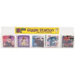 Giggle Station Sticker Pack Display