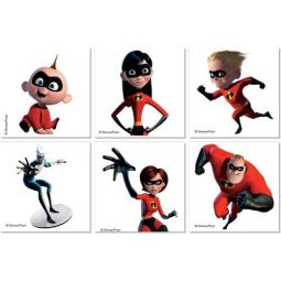 Incredibles 2 Temporary Tattoos