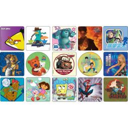 Licensed Sticker Assortment - Rolls