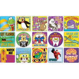Dental Sticker Assortment - Rolls