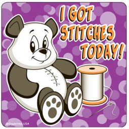Stitches Sticker