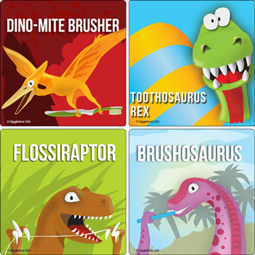 Dinosaur - Kids' Sticker Set - TownStix