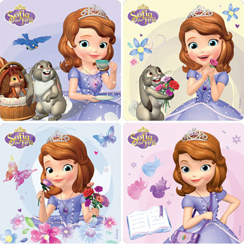 Sofia the First Sticker: Sofia the First Sticker: