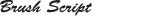 Brush Script
