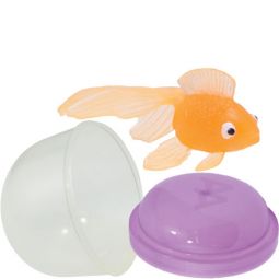 Colorful Goldfish in 2" Capsule