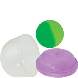 33mm Rainbow Icy Superballs in 2" Capsule