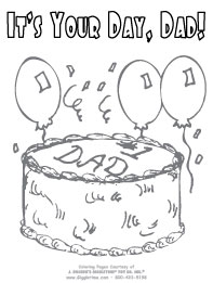 Father's Day Coloring Pages