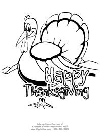 Thanksgiving Coloring Pages