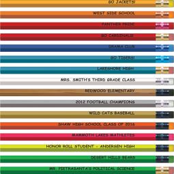 Imprinted Hexagon Pencils - Low Minimum