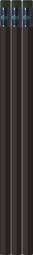 Matte Black Pencils - Hexagon - Blank
