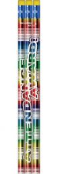 Attendance Award Metallic Foil Pencils