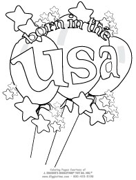 Patriotic Coloring Pages