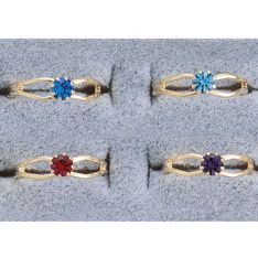 Girls' Birthstone Rings
