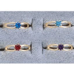 Girls' Birthstone Rings