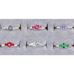 Stone Sparkle Rings