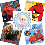 Licensed Character Stickers
