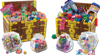 Treasure Chest 1" Toys Toy Box Prizes Dentist Doctor Pediatrician Optometrist 