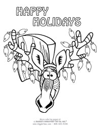 Holiday Coloring Pages