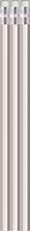 White Pencils - Hexagon - Blank