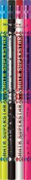 Math Super Star Metallic Foil Pencils