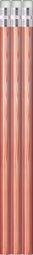 Natural Wood Pencils - Lacquered - Round - Blank