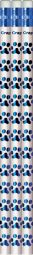 Blue Paw Print Pencils
