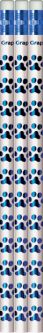 Blue Paw Print Pencils