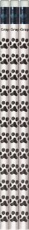 Black Paw Print Pencils