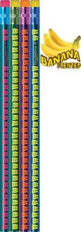 Banana-Scented Neon Tooth Foil Pencils
